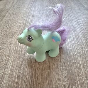 My Little Pony Newborn Twins Ponies Puddles and Peeks G1 Vintage Toy 1987